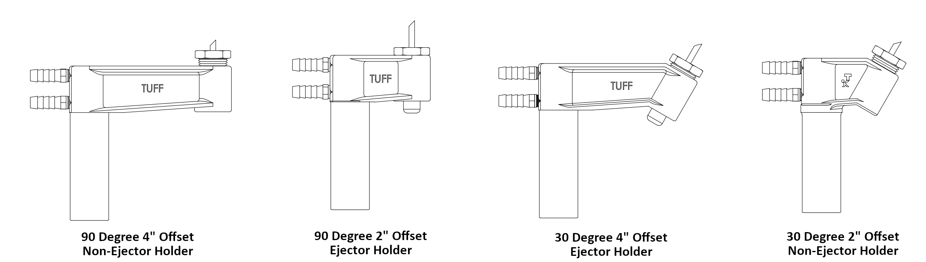 Tuffaloy Standard Offset Holders Header